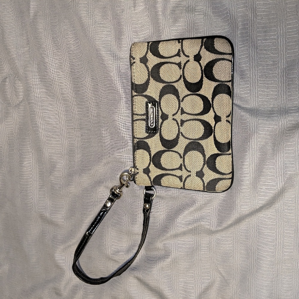 Authentic Coach wristlet